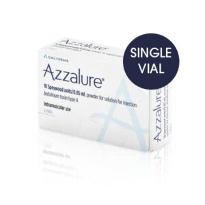 How much does azzalure cost uk