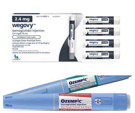 Difference between ozempic and wegovy for weight loss
